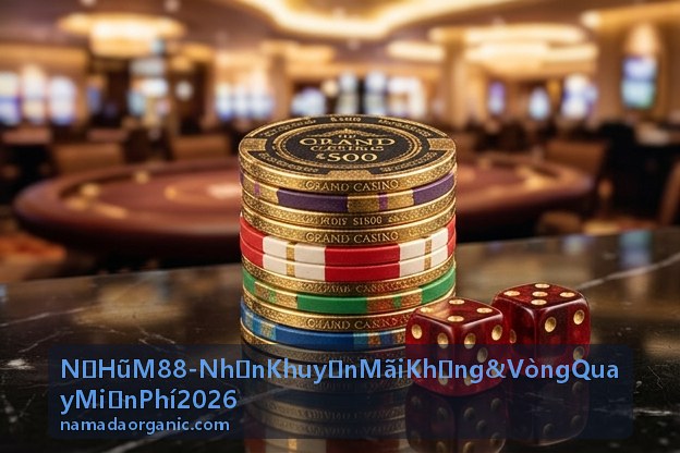 Giao diện Nổ Hũ M88 với khuyến mãi khủng và vòng quay miễn phí 2026